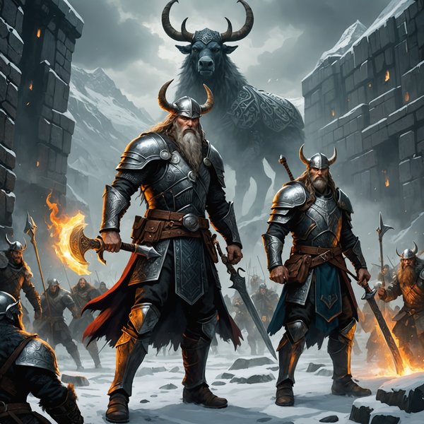 Quels sont les défis de la création d'un jeu de rôle basé sur la mythologie nordique ?